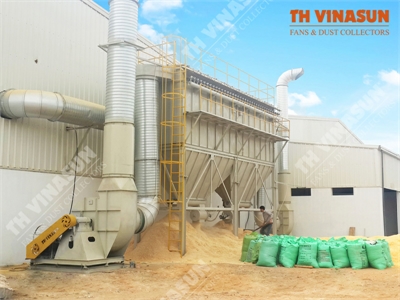 Hút bụi nhà máy gỗ nội thất Tasa - Công Ty TNHH Sản Xuất Quạt Công Nghiệp TH Vinasun